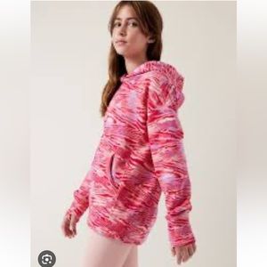 🌸ATHLETA GIRL RETROACTIVE OVERSIZED HOODIE. XL/14